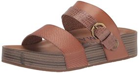 Blowfish Malibu Women's Marge Platform Sandal, Oak Dile/Dyecut/Amazon, 7