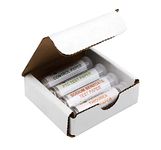 Premium Super Taster Test Kit with Storage Case and Instructions - Phenylthiourea (PTC), Sodium Benzoate, Thiourea, and Control (No Chemical) - Genetic Taste Testing, Vials of 100