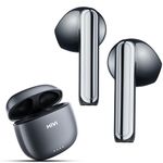 Mivi DuoPods i1 [ Newly Launched ] True Wireless Earbuds, 45+ Hrs Playtime, HD Call Clarity, Fast Charging, Type C, 13mm Bass Drivers, IPX 4.0 Sweat Proof, BT v5.3, Made in India Earbuds