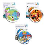 StoryPhones StoryShield, Disney Pixar Collection Audio Stories - Toy Story, Monster Inc, The Incredibles Bundle, Screen Free Audio Story for Kids