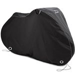 TeamObsidian Bike Cover for Storage - Heavy Duty Anti-UV Bicycle Cover for Constant Protection - Oxford Rip-Stop Material Cover for Mountain Bike