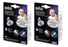 Braun ThermoScan Lens Filters - 40 ct, Pack of 2