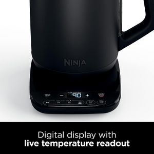 Ninja Electric Kettle, Matte Black – Fast Boil, 1.7L