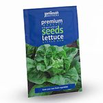 Jamieson Brothers® Lettuce Little Gem Vegetable Seeds (Approx. 800 Seeds) - Premium Quality Seeds to Grow Your Own Food at Home, in The Garden Or at The Allotment