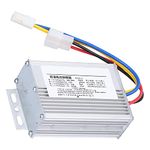 Hilitand Power Inverter, DC 48V‑96V to 12V Converter Output Power Supply Waterproof Transformer White, Converter