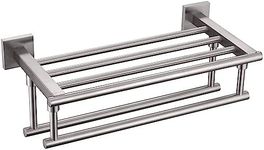 KOKOSIRI Towel Shelf with Double To