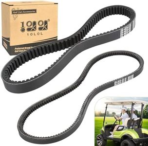 10L0L Starter Generator & Drive Belt Kit for Yamaha G2, G5, G8, G9, G11, G14, G16, G22, 2012-up G29 Gas Golf Cart, Replace OEM J55-G6241-00 J55-H1173-00 JN6-H1173-00