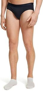 FALKE Men's Daily Comfort Briefs Underwear, Grey (Midnight 6366), S