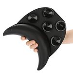 Shampoo Bowl Gel Neck Rest, Anself Silicone Spa Shampoo Neck Head Rest Cushion Hair Wash Gel Neck Pillow for Hairdressing Hair Washing Sink Basin Tool (Black)