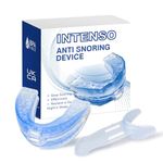 INTENSO Anti Snoring Devices, Anti Snoring Mouth Guard Device Adjustable Mouth Guard Sleep Apnea Mouthpiece, Sleep Anti Snoring Device for Women Men