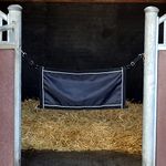 Cottage Craft Stable Guard - Strong Adjustable Strap Door with Airflow for Horse Security & Visibility, Wipe Clean, Black