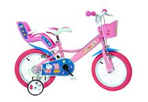 Dino Bikes 144R-PIG Peppa Pig Finding Dory Bicycle, Kids Bike, Pink