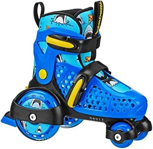 Roller Derby Fun Roll Adjustable Roller Skates for Beginners, Boys & Girls