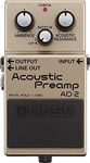 BOSS Ad-2 Acoustic Preamp Guitar Pedal, Acoustic-Electric Guitar Preamp with Advanced BOSS Sound Processing