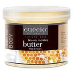 Luxury Spa Non-Oily Hydrating Butter - Milk and Honey by Cuccio Naturale for Unisex - 26 oz Body Butter