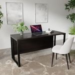 Riyan Luxiwood® Cosmo Computer Desk Home/Office Desk MDF Board with Flat Surface, Multi-Usage Laptop Desk & Home, Office, Desk Sturdy Gaming Table (Color-Brown, Size-15 X 6 X 75 CM)