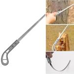 SWIMERO,Outdoor Portable Hand Saw, 7 Inch Rugged Blade Hand Saw, Best for Camping, Gardening, Hunting | Cutting Wood, PVC, Bone, Pruning Saw with Ergonomic Non-Slip Handle Design (SILVER)
