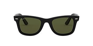 Ray-Ban Unisex Polarized Green Lens Square Sunglasses - 0RB4340601/5850