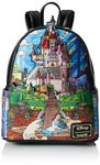 Loungefly Disney Princess Castle Series Belle Mini Backpack Standard