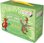 Little Green Boxed Set of Bright and Early Board Books: Fox in Socks; Mr. Brown Can Moo! Can You?; There's a Wocket in My Pocket!; Dr. Seuss's ABC (Bright & Early Board Books)