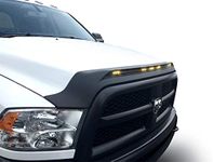 Auto Ventshade [AVS] Aeroskin Lightshield/Hood Protector | Fits 2010-2018 Dodge Ram 2500/3500, 1 pc. | Textured Black - 753051