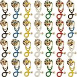 GXXMEI 30PCS Stethoscope Brooch Pin