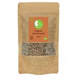 Organic Whole Hemp Seeds -Certified Organic- by Busy Beans Organic (1kg)