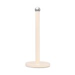 Innoteck Essentials Kitchen Paper Towel Holder - Stainless Steel Cream Colour Coated Paper Stand - Kitchen Towel Roll Organiser - Pole Holder - for Kitchen Countertop, Cabinet