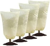 MIXC 4 Packs 2 Size Plant Covers Fr