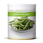 Freeze Dried Green Beans by Nutristore | Amazing Taste | Healthy Snack | Survival Food | 140 grams