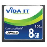 NEW 8GB HIGH SPEED 200x 30MB/s CF Compact Flash MEMORY CARD FOR Canon EOS 10D EOS 20D EOS 20Da EOS 300D EOS 30D EOS 350D EOS 400D EOS 40D EOS 50D 5D EOS 5D Mark II EOS 7D D30 SLR DIGITAL CAMERA UK