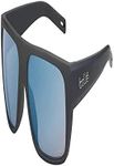 Bolle Mens Classic Sunglasses, Matte Black, 57 US