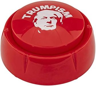 Fairly Odd Novelties TrumpedUp Trumpism Sound Button, 7 Sayings Funny Donald Trump Political Humor Gift, Multicolor