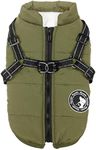 Jinpet Dog Coat with Harness Winter