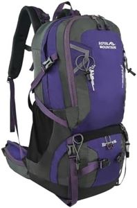 55L Internal Frame Backpack Hiking Backpack for Women Men Backpacking Packs