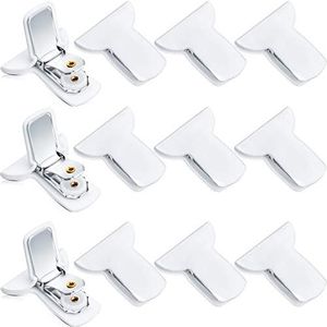 Padded Comforter Clips Duvet Clips White Padded Clips Blanket Fasteners to Secure Bedding for Preventing Comforters From Shifting Inside Duvet Cover, Sweet Sleeping (12 Pieces)