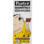 Poetry for Neanderthals Expansion Pack by Exploding Kittens - 2+ Players - Ages 7+ - 15 Minutes to Play - Original Game Required, 500 Cards - Party Game, Family Game Night, Kid and Adult Card Game