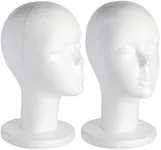 Juvale Female Foam Mannequin Head, 