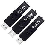 SamData USB Flash Drive 8GB 3 Pack 