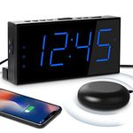 Alarm Clock With Usb Charger For Heavy Sleepers