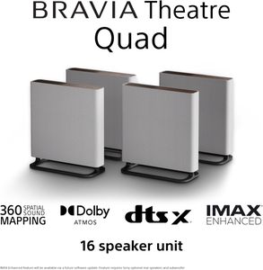 Sony BRAVIA Theatre Quad Speaker System – Surround Sound Home Audio