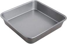 Cuisinart AMB-9SCK 9-Inch Chef's Classic Nonstick Bakeware Square Cake Pan, Silver