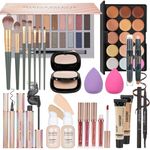 Makeup Kit Makeup Kits for Women Full Kit Makeup Sets for Teens Girls Eyeshadow Palette Foundation Concealer Makeup Powder Makeup Set for Women