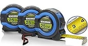 Benchmark - 3 Pack - 25 ft Tape Mea