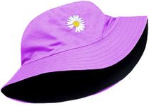 Missby Unisex Cotton Hat (CAP-100_Purple_Free Size)