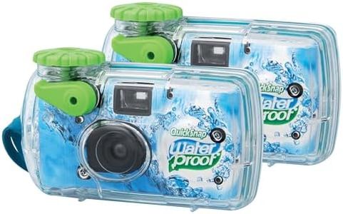 Fujifilm QuickSnap Waterproof Single Use Camera 800 (27 Exposures) (2-Pack)