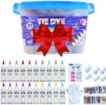 WINSONS Tie Dye Kit 20 Colors Permanent Fabric Dye Art Set for Kids Adults for School, Homemade Party, Creative Groups Activities, DIY Gift