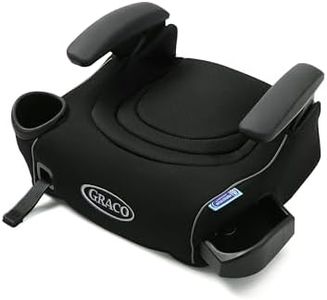 Graco® TurboBooster® LX Backless Booster with Affix Latch | Backless Booster Seat for Big Kids Transitioning to Vehicle Seat Belt (Rio)