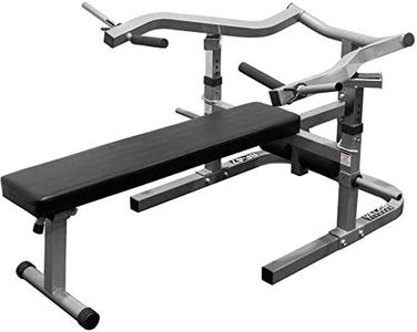 Valor Fitness Chest Press Machine – Independent Converging Arms - 9 Adjustable Positions - Flat Incline - 250 Pound Max - Home Gym Equipment BF-47