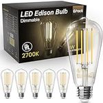 TJOY Edison Light Bulbs 60W Equival